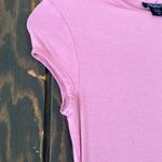 JOE & ELLE  pink short sleeves body con dress woman’s size xtra small mid length Photo 3