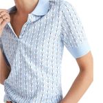 Maeve  by Anthropologie Butterfly Polo Top size small Photo 0