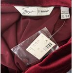 Soft by Avenue Burgundy Velvet Tunic Shirt Plus 22/24 Holiday Christmas NEW Red Size undefined Photo 5