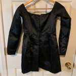 Pretty Little Thing NWT Satin Corset Bardot Bodycon Dress Photo 6