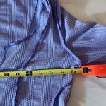 Urban Outfitters  Purple Ribbed Lettuce Hem Long Sleeve Top Size L Photo 3