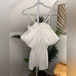 Elliatt Arctic White Off-Shoulder Mini Dress Medium Photo 5