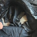 Cotton Candy Black Faux Leather Skirt Size M Photo 5