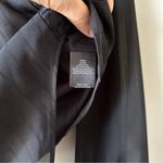 WAYF Black Sheer Western Rodeo Lace Trim Long Sleeve Tie Front Blouse Size S Photo 10