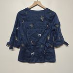 Vilagallo Linen Pullover V Photo 4