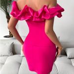 SheIn Mesh Top and Bodycon Skirt 2 Piece Set Photo 1