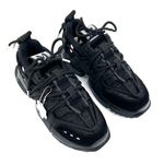 Low top casual sneakers lace street running jogging tennis shoes bulky trainers White Size 6 Photo 0