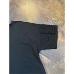 NWT Yak & Yeti Black Short Sleeve Tee Shirt Lace Sleeve Small Medium Photo 4