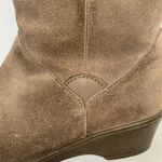 Brooks Brothers Vtg Size 7 Boots Shearling Lined Brown Suede Riding Women’s 6075 Photo 11