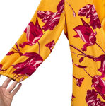 Color Me Courtney Eleanor Wrap Dress in Yellow Orchid bloom Size M Size M Photo 3