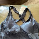 prAna  Layna Bra Tank Black Camo NWT Photo 4