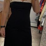 BCBG Max Azria Black & White Lace Dress Size 10 Photo 1