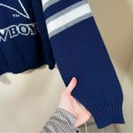 Vintage Barrel II Dallas Cowboys Football Sweater XL Blue Photo 8