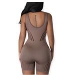 Laniah Cutout Romper Black Photo 9