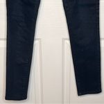 Carmar Black Wax Coat Denim Skinny Jeans Sz 26 Black Photo 3