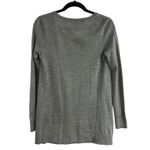 BCBGMAXAZRIA Gray 100% Wool Sweater Size XS Minimalist Old Money Quiet Luxury Photo 3