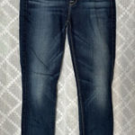 7 For All Mankind  Womens 32 High Rise Blue Ankle Skinny Denim Jeans Photo 0