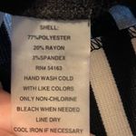 Calvin Klein  Black‎ White Striped Midi Sleeveless Dress Size 8 Classy Career Photo 2