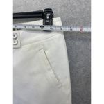 Tracy Porter Women's Pants Flare Leg Solid White Size 2 Slash Pocket 100% Cotton Photo 10