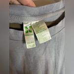 Green Tea GreyBlue Vertical Shibori Accordion TieDye Pullover Lined Sweatshirt Blue Size 2X Photo 15