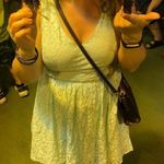 Heart soul Green/Mint  Lace Dress Photo 6