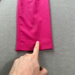 ZARA BASIC Womens Pink Tailored Trousers Cropped Ankle Length Size M Classic Size M Photo 6
