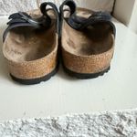 Birkenstock Arizona Navy Blue Leather Buckle Strap Slide Slip On Sandals Size 40 Photo 4