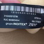 ZARA NWT  100% Leather Suede Women's / Men’s Duffel Weekender Bag Photo 11