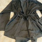 New Balance  Women Black Cardigan Open Sweater Pockets Size XL Black #141 Photo 9