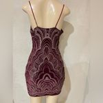 Jump  Apparel Juniors , women’s size small Wine color Dress stunning! Photo 6