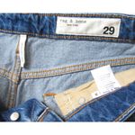 Rag and Bone NWT Alex in Clean Mick High Rise Straight Rigid Denim Jeans 29 Photo 3