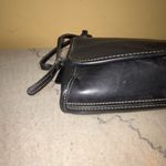 Coach Vintage 9140 Martini Flap Black Leather Small Shoulder Bag Made In USA. Photo 7