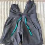 FIGS technical collection gray teal jogger scrub pants Photo 0