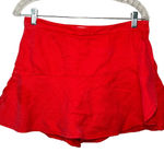 Pants Store Red Skort Women's‎ Size large casual party summer resort going out Photo 0
