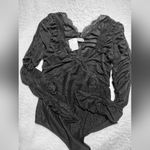 Free People NWT  Forever Young Bodysuit Size L Photo 4