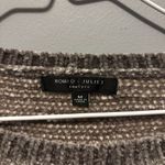 Romeo + Juliet Couture  gray Striped Sweater sz M Photo 2
