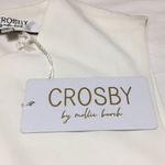 CROSBY by Mollie Burch • Cream Ruffled Flowy Top Size Small Photo 1