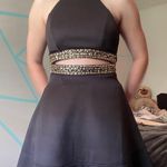 black formal short dress Size M Photo 0