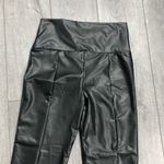 BB Dakota NWT Faux Wide Waistband Leather Pants with Slits in Front Size L Photo 4