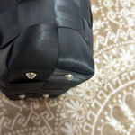 Harveys Seat Belt Bag Black Woven Satchel Shoulder Bag Photo 5