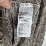 Chico's NWT  Metallic‎ Cowl Neck Knit Top Size 3 XL Champagne Long Sleeve Holiday Photo 5