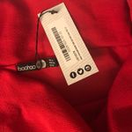 Boohoo Red  midi dress with slit Photo 4