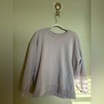 Lululemon  Perfectly Oversized Crew in‎ Lavender Dew Sz 10 Photo 1