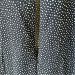 Banana Republic  Navy Blue Floral 3/4 Sleeve Crew Neck Shift Dress 8 EUC Photo 7