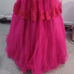 Fifteen Roses ball gown Pink Size 10 Photo 3