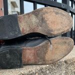 Justin Boots Vintage  black roper lace up granny booties 6B Photo 6