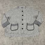 Habitat  Clothes to Live In Top Womens XL Waffle Knit Button Up Cardigan Sweater Photo 1