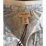 Laura Ashley Golf & Tennis Active Sleeveless Polo White & Blue Floral Size M Photo 5