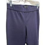 Theory  Adbelle K Knit Twill Pants Leggings Navy Blue Size Medium Photo 3