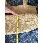 Draper James Everyday Woven Straw Shoulder Purse Natural Tote Bag Beach Resort Photo 7